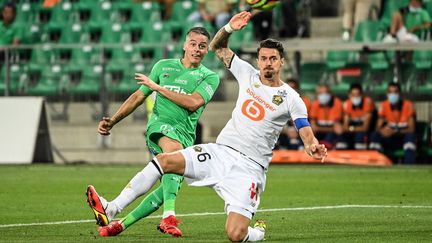 Jose Fonte et le Losc n'ont toujours pas remporté un match depuis le début de la saison. (OLIVIER CHASSIGNOLE / AFP)