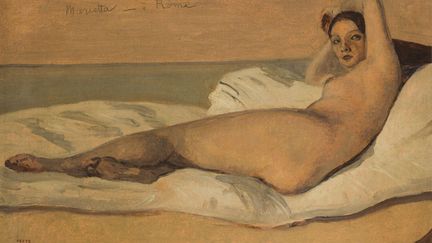 Connu pour ses paysages et ses études sur le motif, Camille Corot était aussi un peintre de figures. C'est sur cet aspect de son œuvre, que le peintre gardait dans le secret de son atelier, que se penche le Musée Marmottan-Monet. On découvrira la part la plus intime de sa production avec les portraits de ses proches et ceux de modèles peints également par Manet ou Degas. L'exposition entend mettre en évidence le rôle de ces figures dans l'émergence de la peinture moderne. Du 8 février au 8 juillet 2018. Ici, Jean-Baptiste-Camille Corot, "Marietta ou L'Odalisque romaine"
1843, Paris, Petit Palais, musée des Beaux-Arts de la Ville de Paris
 (Petit Palais / Roger-Viollet)