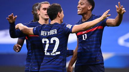 Griezmann, Martial et Ben Yedder contre la Croatie (FRANCK FIFE / AFP)