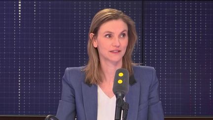 Agnès Pannier-Runacher, la secrétaire d'État auprès du ministre de l'Économie et des Finances. (FRANCEINFO)