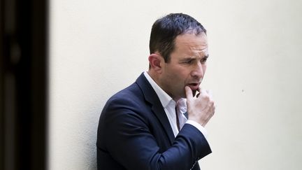 Benoît Hamon, à la tête du mouvement&nbsp;Génération.s, ici le 3 mars 2019 à Paris. (VINCENT ISORE / MAXPPP)