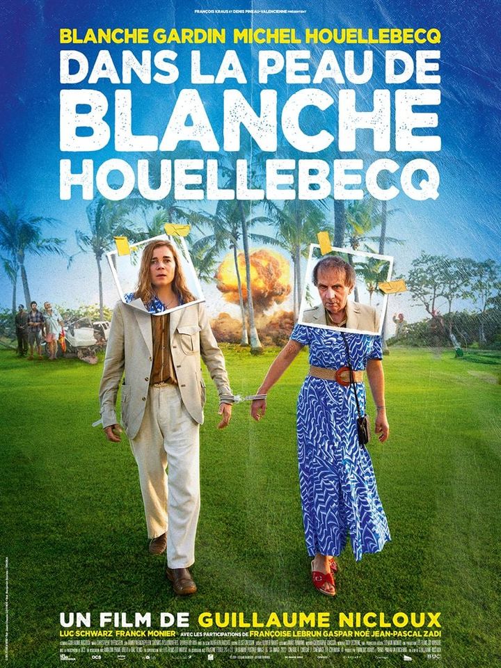 L'affiche de "Dans la peau de Blanche Houellebecq" de Guillaume Nicloux (2024). (BAC FILMS)