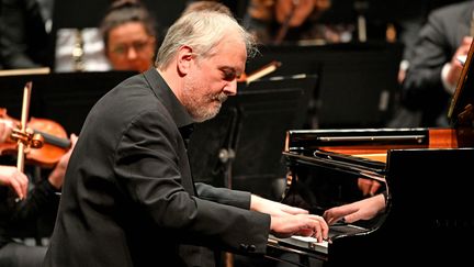 Le pianiste américain Nicholas Angelich à la Folle Journée de Nantes le 29 janvier 2020. (JEROME FOUQUET / MAXPPP)