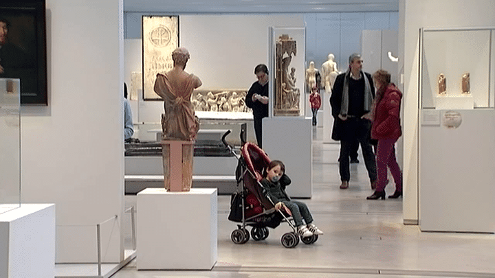 Les familles affluent au Louvre-Lens durant ces vacances de février
 (France 3 Rédaction nationale )