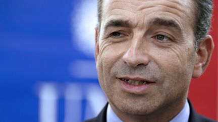 Jean-Fran&ccedil;ois Cop&eacute;, pr&eacute;sident proclam&eacute; de l'UMP, le 27 novembre 2012.&nbsp; (KENZO TRIBOUILLARD / AFP)