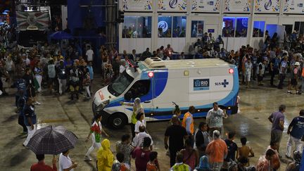 Accident au carnaval de Rio