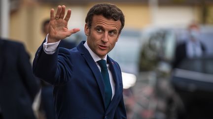 Emmanuel Macron sera officiellement investi nouveau président de la République ce samedi à 11h. (CHRISTOPHE PETIT TESSON / POOL / EPA POOL)