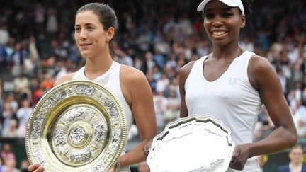 Garbine Muguruza et Venus Williams (NORIAKI SASAKI / YOMIURI)