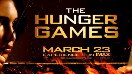 Affiche promotionnelle de &quot;Hunger Games&quot;, qui sort le 23/03 aux Etats-Unis et le 21 en France
 (Metropolitan FilmExport)