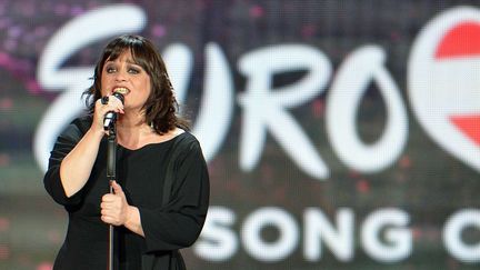 Lisa Anglel a termin&eacute; 25&egrave;me sur 27 lors de cette &eacute;dition 2015 de l'Eurovision.&nbsp; (KERSTIN JOENSSON/AP/SIPA / AP)