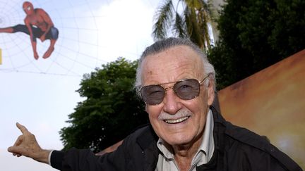 Stan Lee en 2004.
 (VINCE BUCCI / Getty Images North America / AFP)