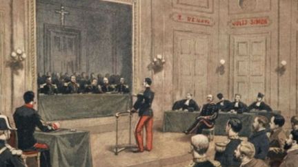 Dreyfus au procès de Rennes en 1899
 (DR)