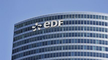 Le siège d'EDF, à La Défense (Hauts-de-Seine), près de Paris, ici le 6 juillet 2022.&nbsp; (SERGE ATTAL / ONLY FRANCE / AFP)