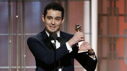 Damien Chazelle a remporté, notamment, le Golden Globe du meilleur réalisateur dans la nuit de dimanche à lundi (PAUL DRINKWATER/AP/SIPA / AP)