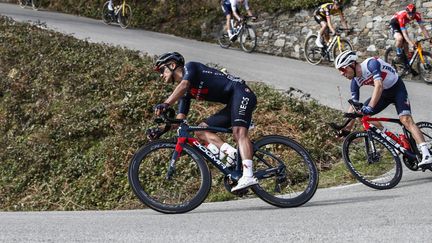 Richard Carapaz est l'actuel&nbsp;leader du Tour de Suisse.&nbsp; (XAVIER BONILLA / NURPHOTO)