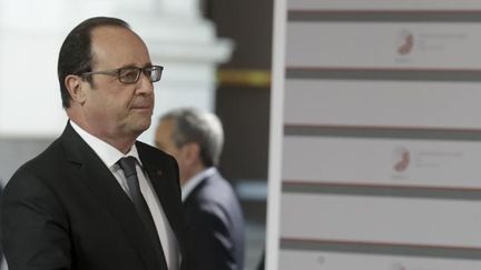  (François Hollande lors du sommet européen à Riga (Lettonie) © Ints Kalnins)