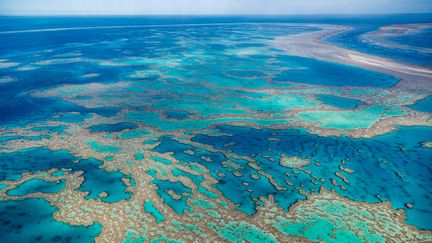 La Grande Barrière de corail a sans doute connu un gigantesque glissement de terrain sous-marin, il y a 300 000 ans.&nbsp; (STONEOGRAPHY / MOMENT RF / GETTY IMAGES)