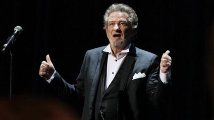 Eddy Mitchell sur la scène de l&#039;Olympia
 (FRANCOIS GUILLOT / AFP)