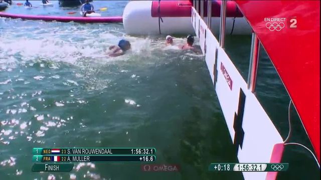 JO 2016/nage en eau libre : la Française Aurélie Muller disqualifiée pour avoir gêné une concurrente