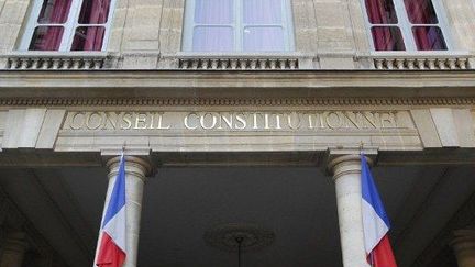 Le Conseil constitutionnel, qui valide les 500 parrainages (THOMAS SAMSON / AFP)