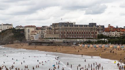 Biarritz le 19 août 2019, avant le début du sommet du G7. (JEROME GILLES / NURPHOTO)