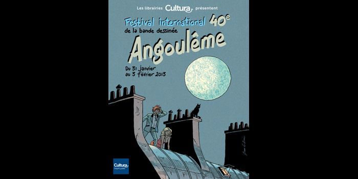 Affiche de la 40e édition du Festival d'Angoulème
 (DR )