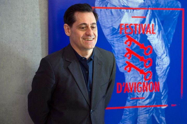 Olivier Py, directeur du Festival d'Avignon (2015)
 (BERTRAND LANGLOIS / AFP)