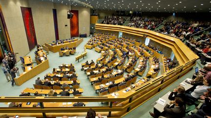 La chambre basse du Parlement néerlandais, à La Haye (Pays-Bas), le 24 avril 2012.&nbsp; (UNITED PHOTOS / REUTERS)