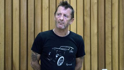 Le batteur d'AC/DC Phil Rudd au tribunal de Tauranga, Nouvelle-Zélande, en novembre 2014
 (Marty Melville / AFP)