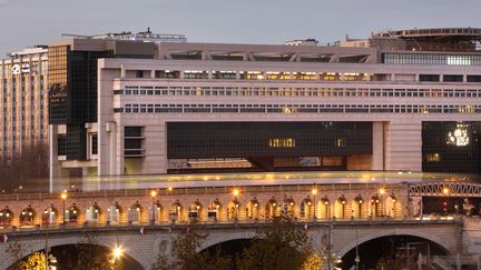 Le ministère de l'Economie, des Finances et de l'Industrie, à Paris. (MANUEL COHEN / AFP)