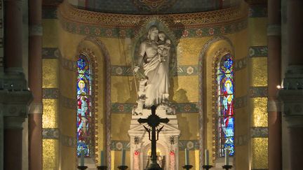 Intérieur de la basilique d'Albert, Somme (France 3 - Matthieu Maillet)