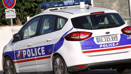 Une voiture de police à Montpellier, en novembre 2016 (illustration). (MAXPPP)