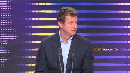 Yannick Jadot, sénateur Les Ecologistes de Paris invité du 8h30 franceinfo le 9 novembre 2024. (FRANCEINFO / RADIO FRANCE)