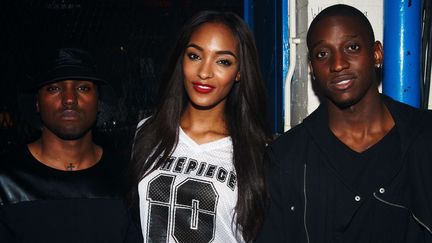 Jourdan Dunn (C), mannequin britannique, le 12 juin 2013 &agrave; Londres.&nbsp; (BFA / SIPA )