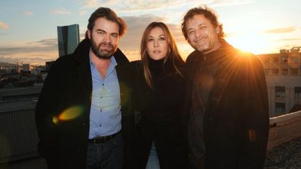 Mathilde Seigner, Clovis Cornillac et Christophe Ruggia
 (PHOTOPQR/LA PROVENCE)