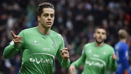 Romain Hamouma hisse les Verts au pied du podium (JEFF PACHOUD / AFP)