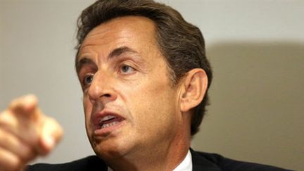 Nicolas Sarkozy le 20 septembre aux Nations Unies (AFP/SPENCER PLATT)