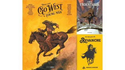 A L'OUEST, DU NOUVEAU ! (ENRICO MARINI, GRAND ANGLE / RALPH MEYER, DARGAUD / BALADI, THE HOOCHIE COOCHIE)