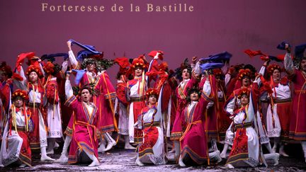 Un tableau du Requiem signé Romeo Castellucci (SERGE MERCIER / MAXPPP)