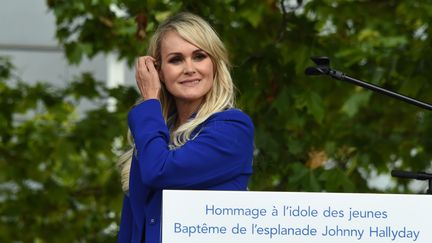 Laetitia Hallyday, le 15 juin 2019, à Toulouse. (ERIC CABANIS / AFP)