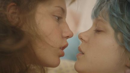 Une scène du film "La Vie d'Adèle", avec Adèle Exarchopoulos et Léa Seydoux, sorti en 2013. (LILO / SIPA)