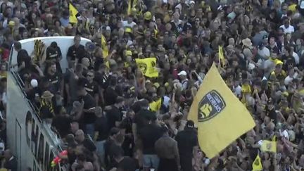 Rugby : La Rochelle fête ses rugbymen victorieux