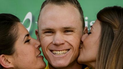 Chris Froome (Sky) s'est bien habitué aux podiums