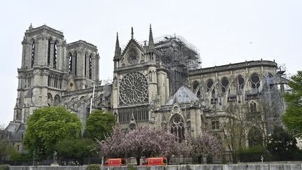 Notre-Dame de Paris, le 16 avril 2019.&nbsp; (MUSTAFA YALCIN / ANADOLU AGENCY / AFP)