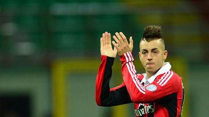 Stephan El Shaarawy, ici sous le maillot de Milan (GIUSEPPE CACACE / AFP)