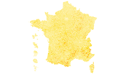 CARTE. Présidentielle : la France du vote blanc au second tour (FRANCEINFO)