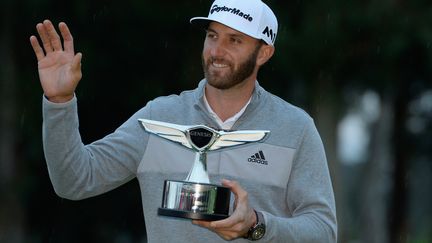 Le golfeur américain Dustin Johnson  (ROBERT LABERGE / GETTY IMAGES NORTH AMERICA)