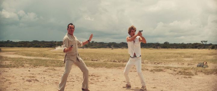 OSS 117 (Jean Dujardin) se retrouve ringardisé par le jeune et talentueux agent 1001 (Pierre Niney). (Christophe Brachet)