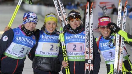 Anais Bescond, Marine Bolliet, Marie Dorin Habert et Sophie Boilley, de gauche à droite