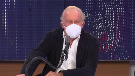 Le président du Conseil scientifique, était l'invité du "8h30 franceinfo", mercredi 13 janvier 2021. (FRANCEINFO / RADIOFRANCE)